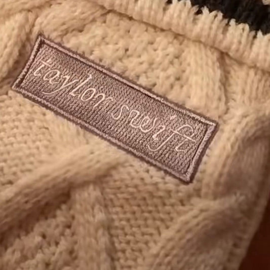 Taylor Swift Folklore Cardigan Christmas Stocking