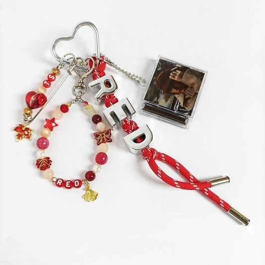 RED Friendship Keychain