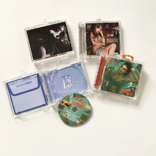 Taylor Swift The Life Of A Showgirl Mini CD Record Pendant NFC Sensor Can Open Music