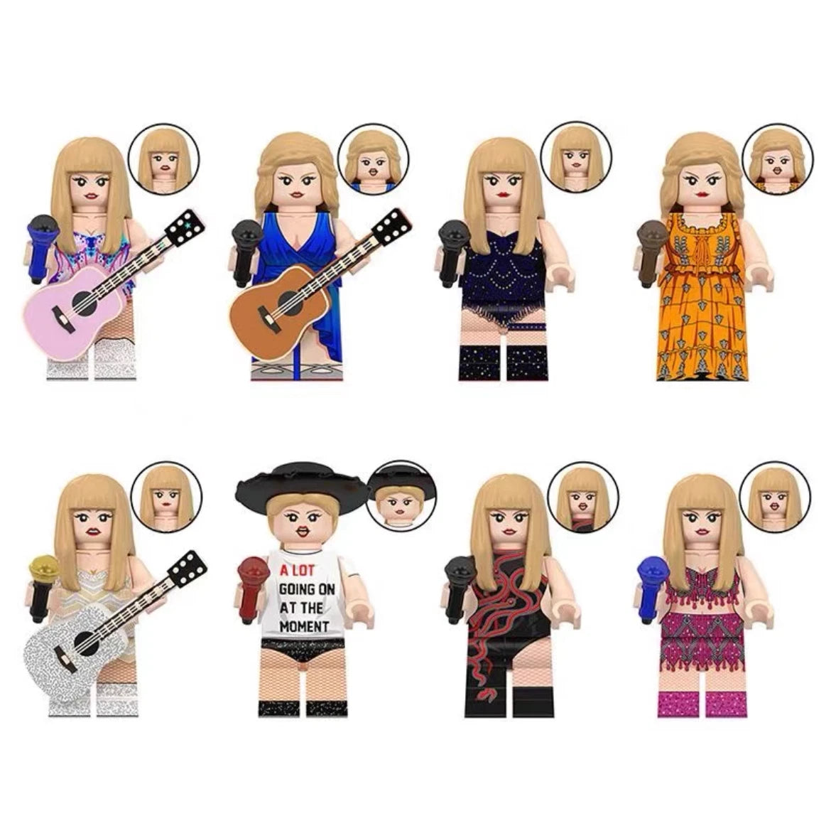 Taylor Swift Lover House 1606 pcs Building Block Set