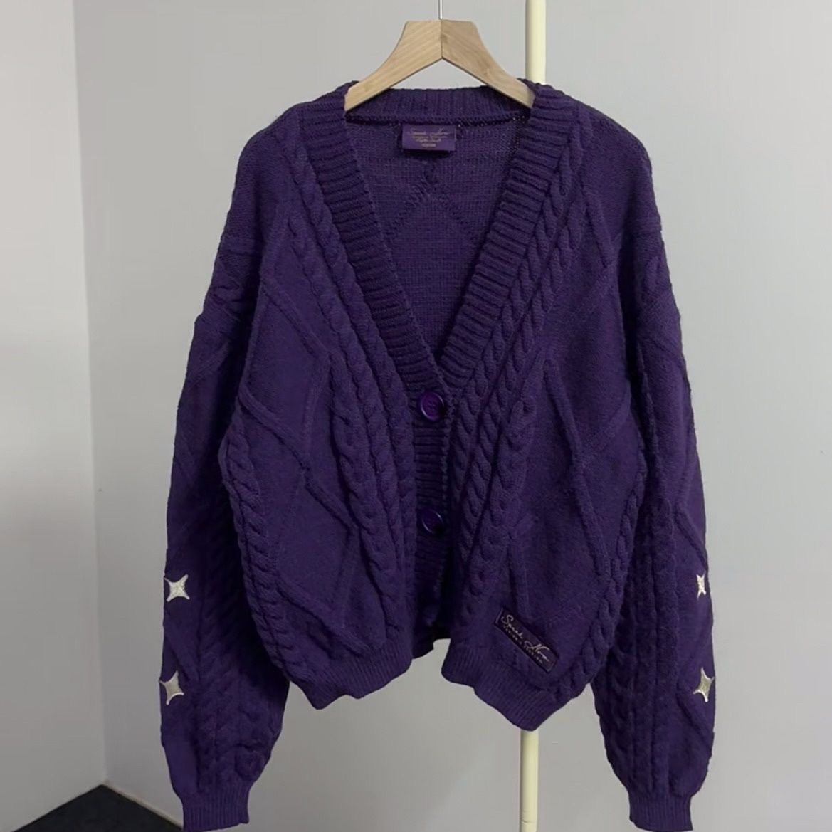 Speak Now Taylor's Version Cardigan Purple Sweater