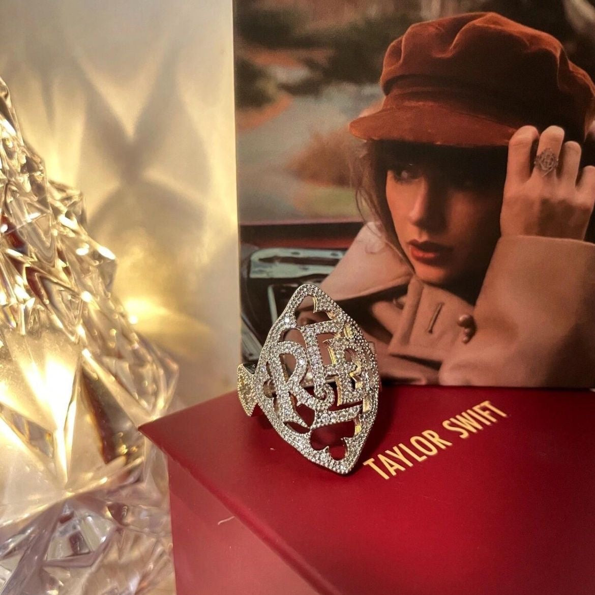 Taylor Swift RED Taylor's Version Album Ring