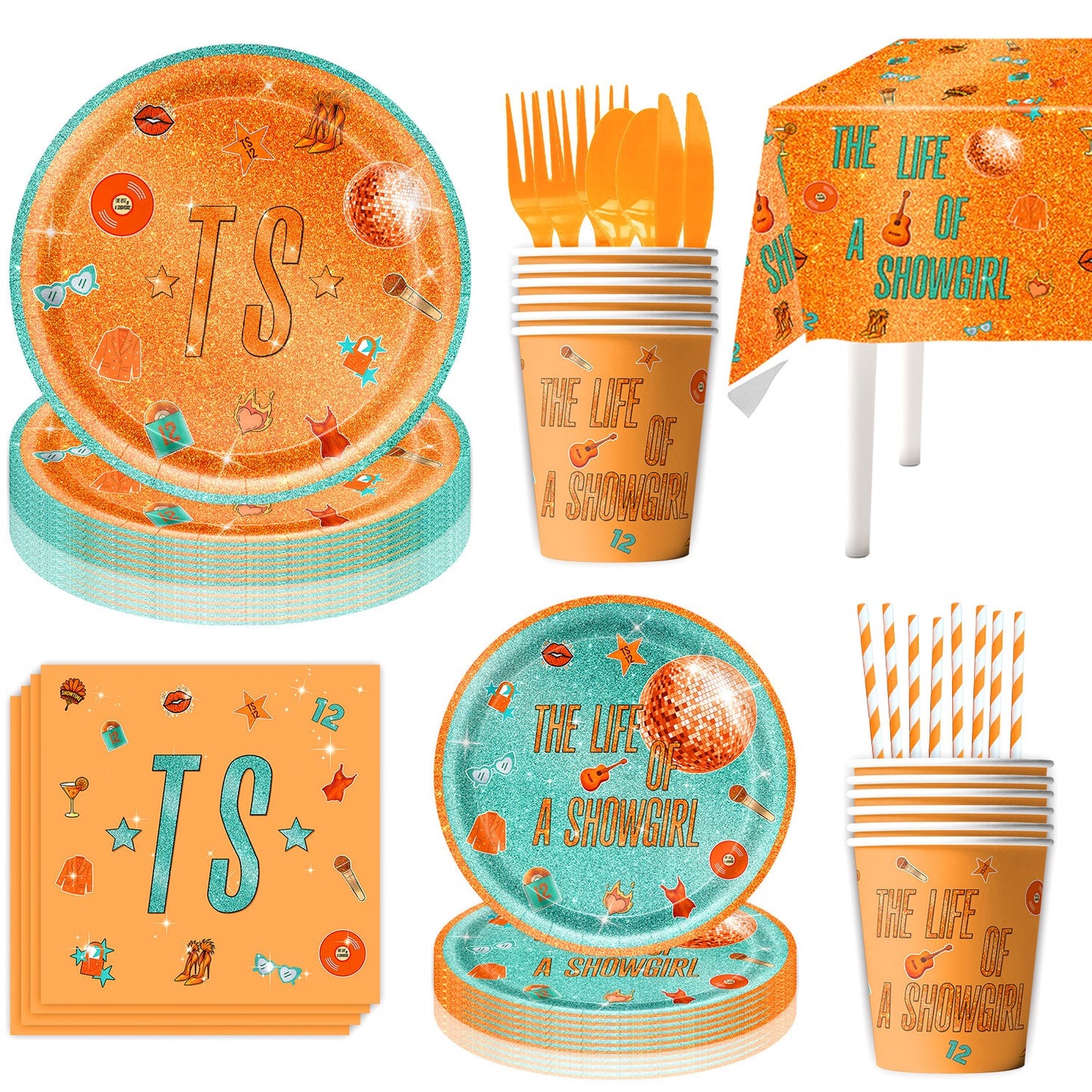 The Life Of A Showgirl Party Supplies Decoration