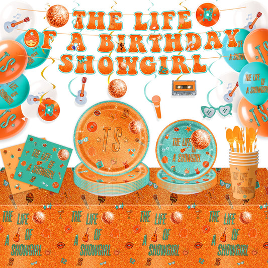 The Life Of A Showgirl Party Supplies Decoration