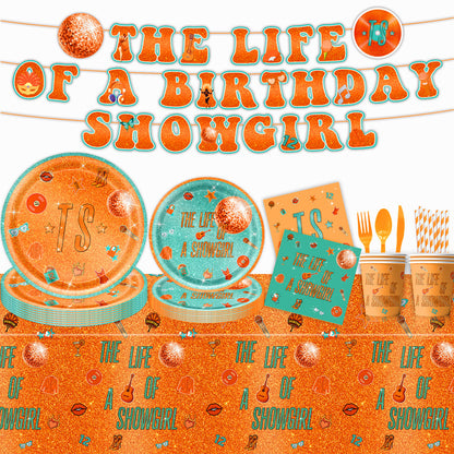 The Life Of A Showgirl Party Supplies Decoration