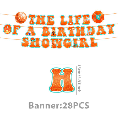 The Life Of A Showgirl Party Supplies Decoration