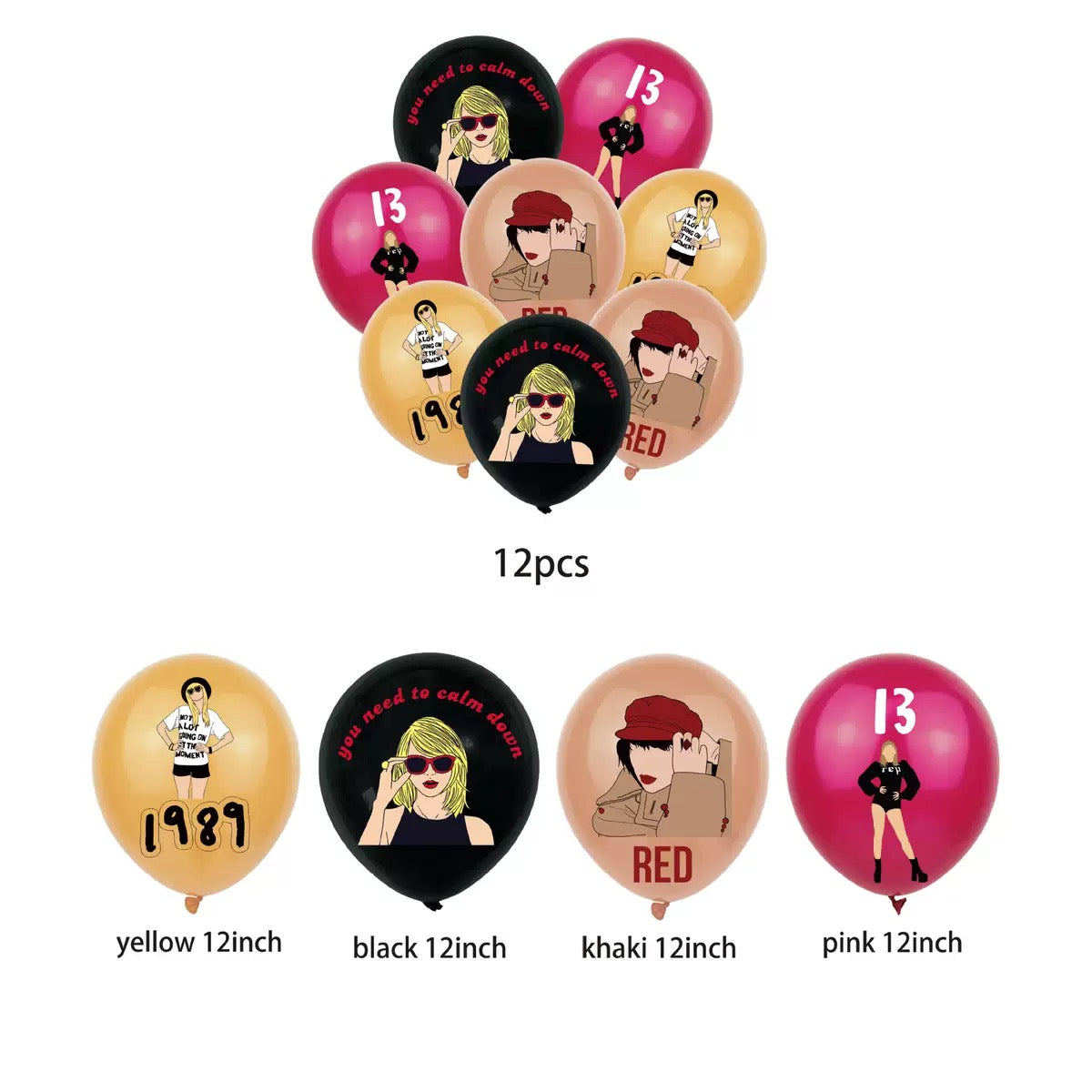 Taylor Swift Party Supplies Decoration