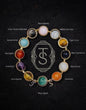 Taylor Swift 12 Album Natural Crystal Jade Energy Friendship Bracelet