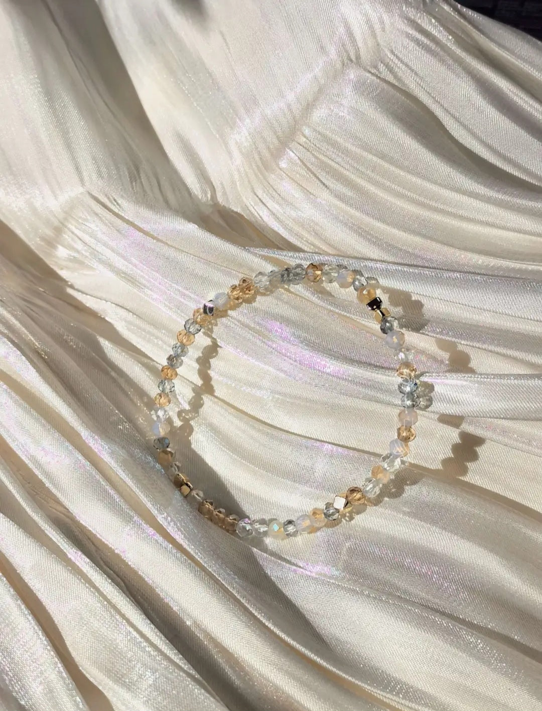 Taylor Swift Champagne Problems Colored Glass Inspiration Friendship Bracelet