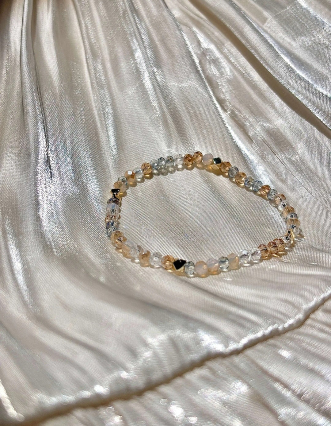 Taylor Swift Champagne Problems Colored Glass Inspiration Friendship Bracelet