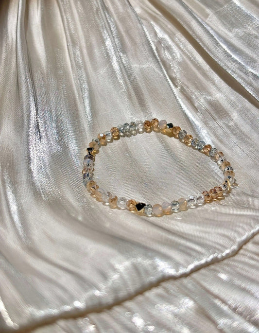 Taylor Swift Champagne Problems Colored Glass Inspiration Friendship Bracelet