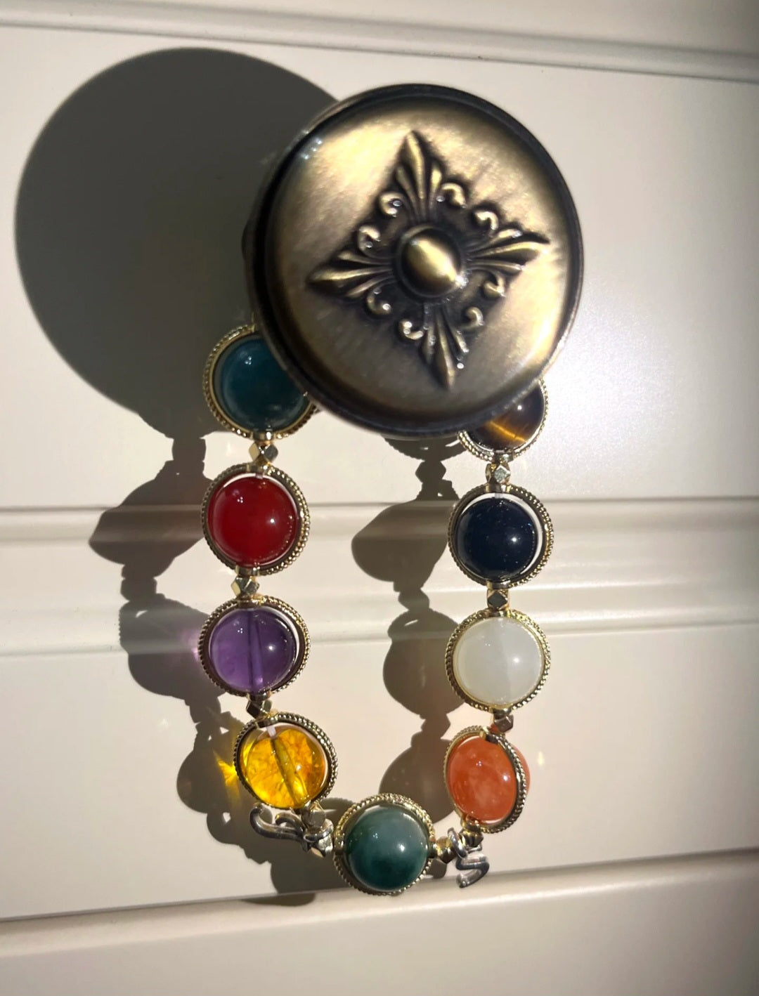 Taylor Swift 12 Album Natural Crystal Jade Energy Friendship Bracelet