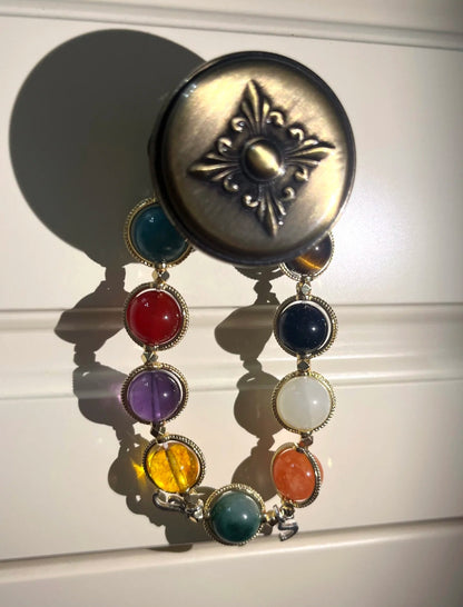 Taylor Swift 12 Album Natural Crystal Jade Energy Friendship Bracelet