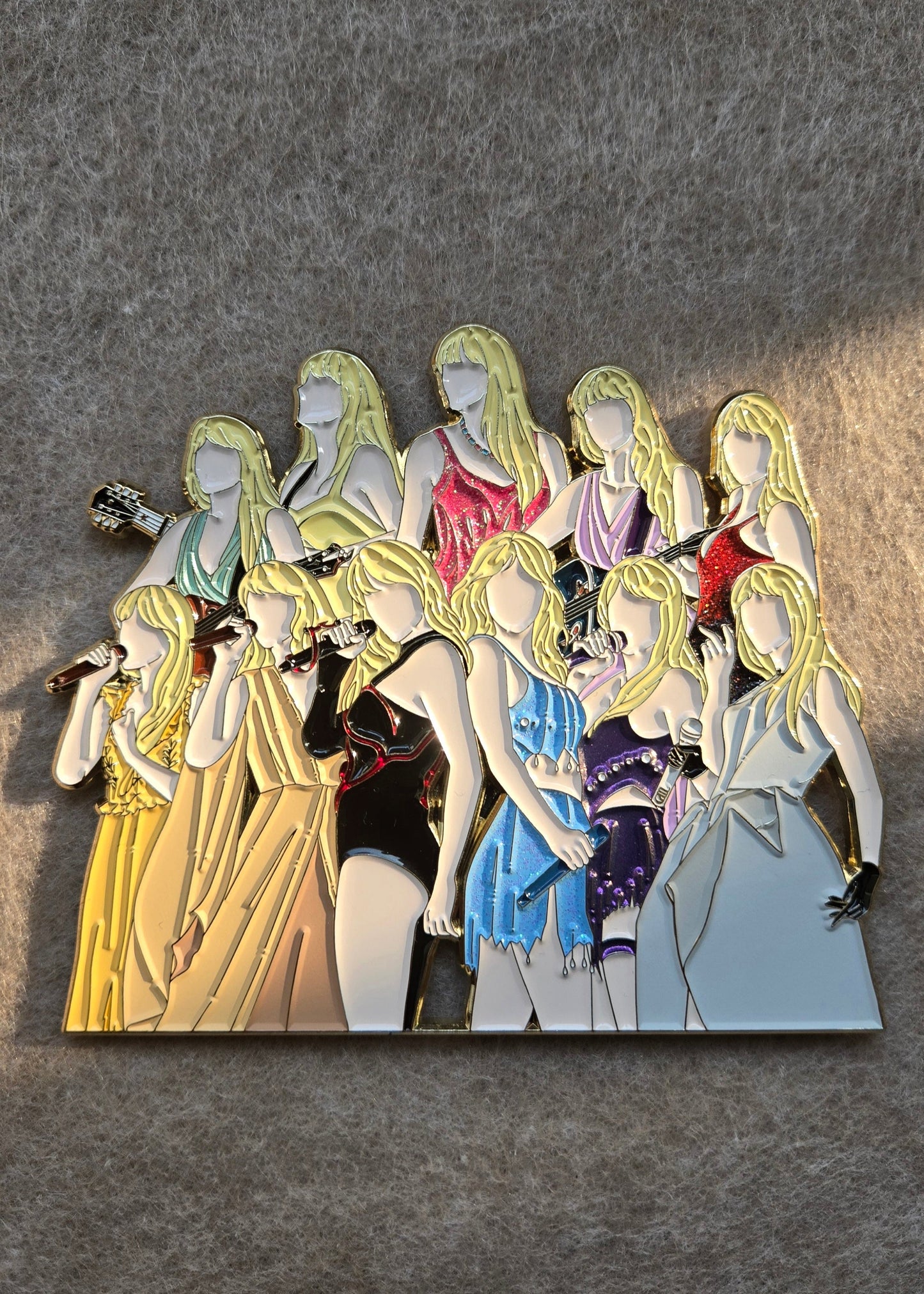 Taylor Swift The Eras Tour Enamel Metal Brooch Pin