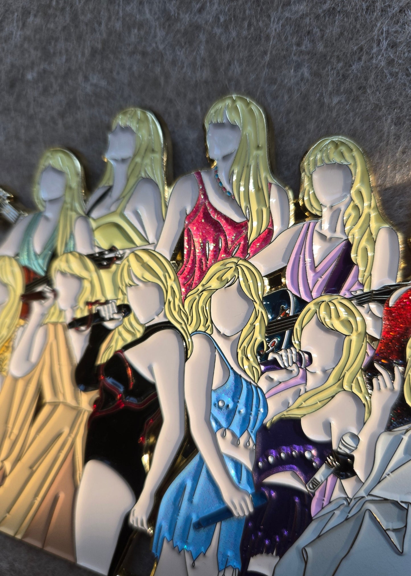 Taylor Swift The Eras Tour Enamel Metal Brooch Pin