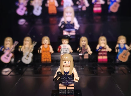 Taylor Swift Pop Singer Minifigures Lot Of 8