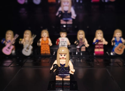 Taylor Swift Pop Singer Minifigures Lot Of 8
