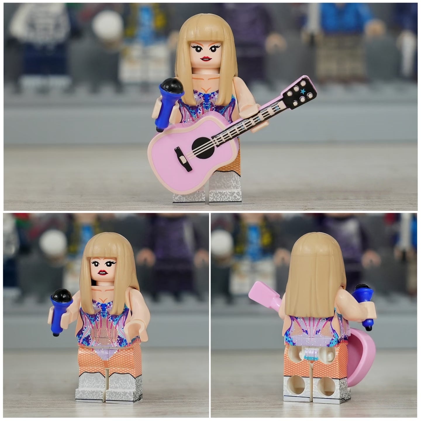 Taylor Swift Pop Singer Minifigures Lot Of 8