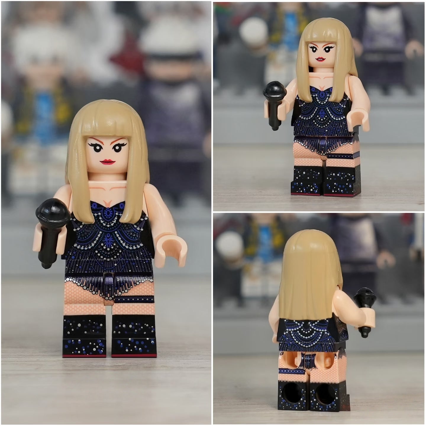 Taylor Swift Pop Singer Minifigures Lot Of 8