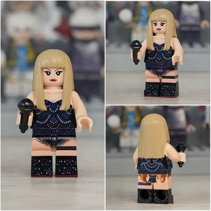 Taylor Swift Pop Singer Minifigures Lot Of 8