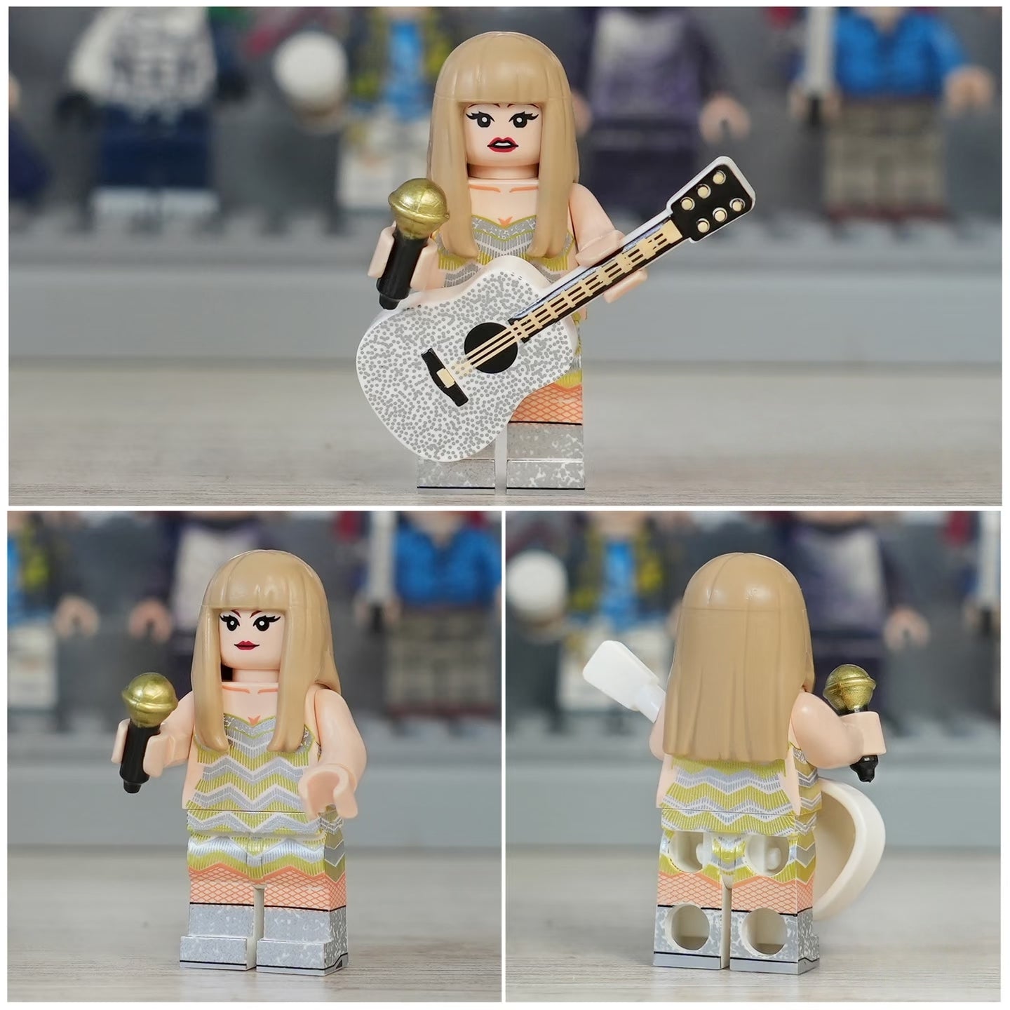 Taylor Swift Pop Singer Minifigures Lot Of 8