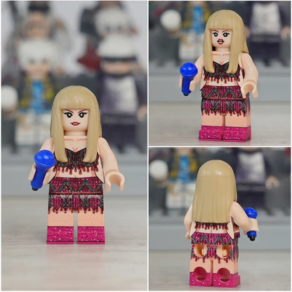 Taylor Swift Pop Singer Minifigures Lot Of 8