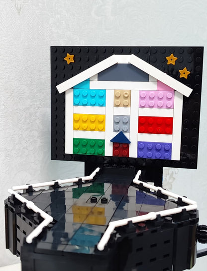 Taylor Swift Eras Tour Lifting Stage Building Block Set with 8pc Minifigures