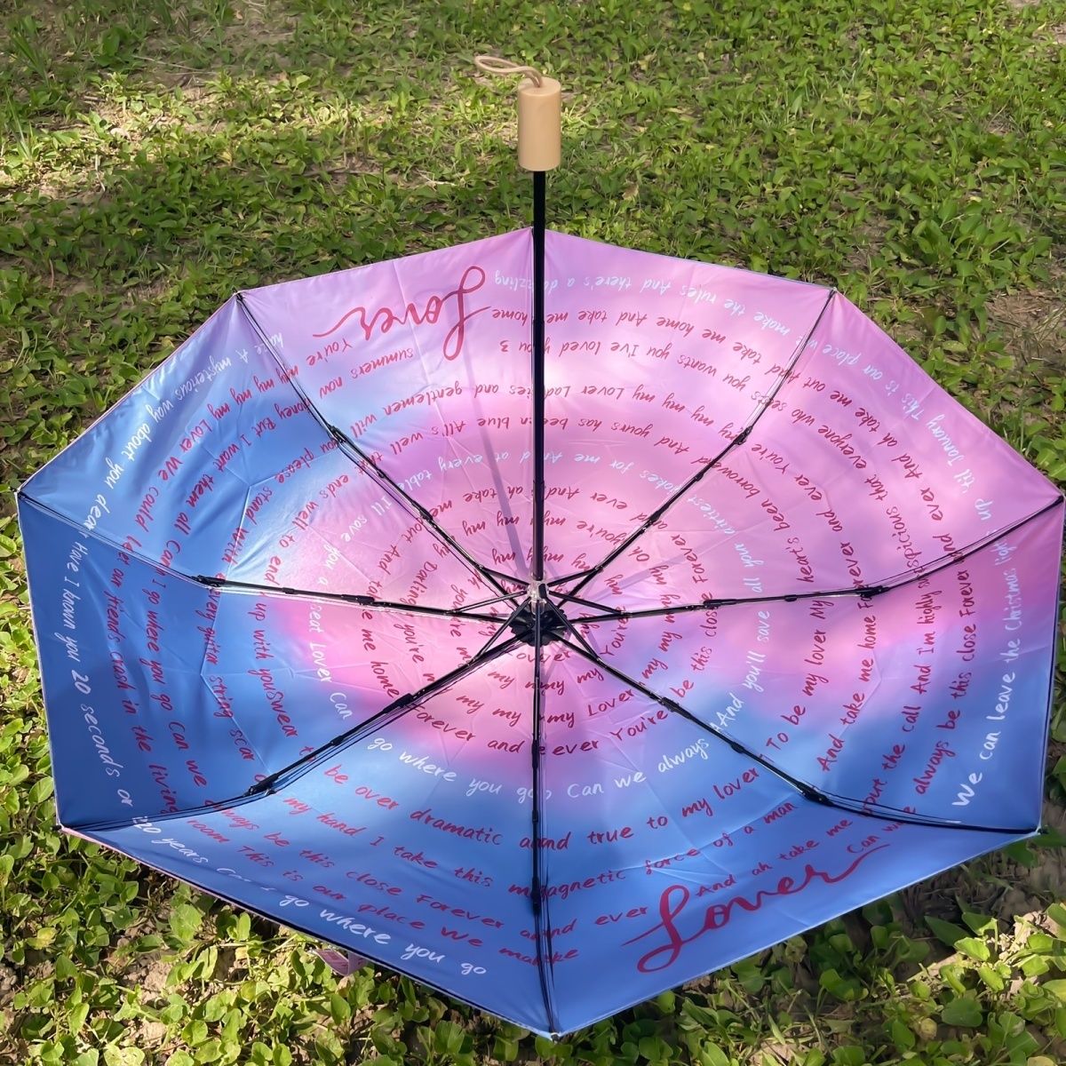 Lover Double-layer Folding Umbrella