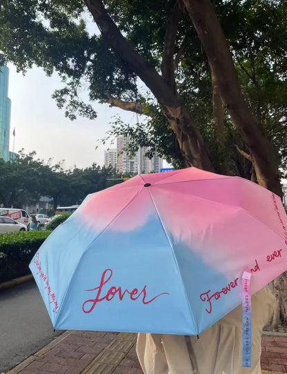 Lover Double-layer Folding Umbrella