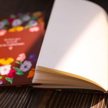 The Eras Tour Surprise Song Piano Floral Hardcover Notebook
