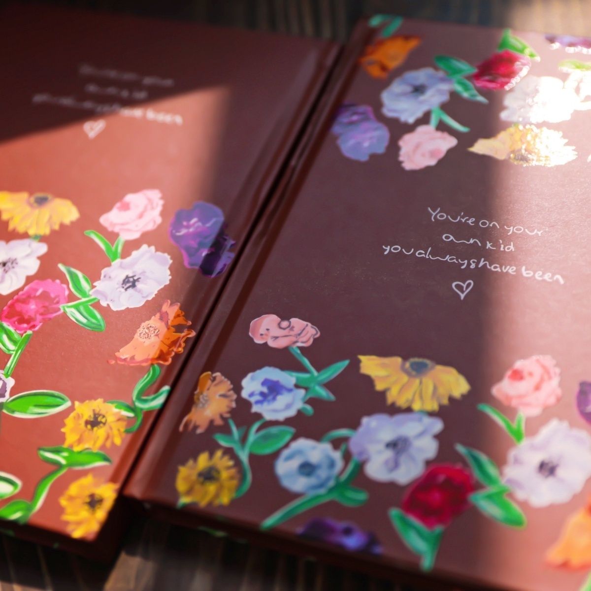 The Eras Tour Surprise Song Piano Floral Hardcover Notebook
