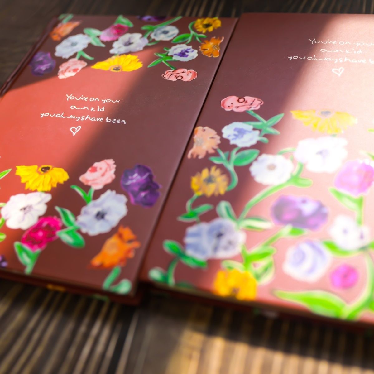 The Eras Tour Surprise Song Piano Floral Hardcover Notebook