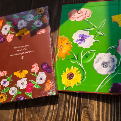 The Eras Tour Surprise Song Piano Floral Hardcover Notebook