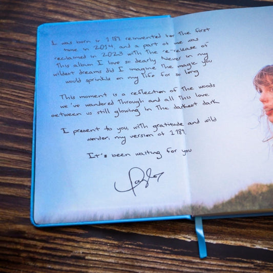 1989 Taylor's Version Hardcover Notebook