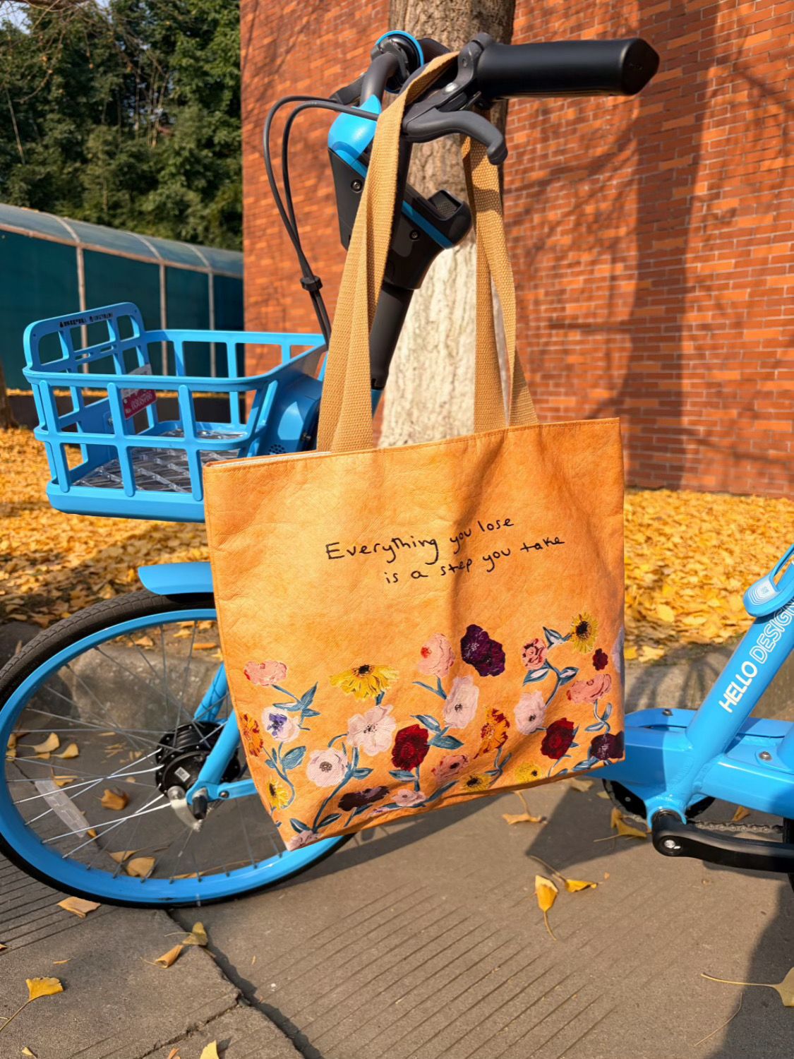 The Eras Tour Surprise Song Piano Floral DuPont Paper Tote Bag