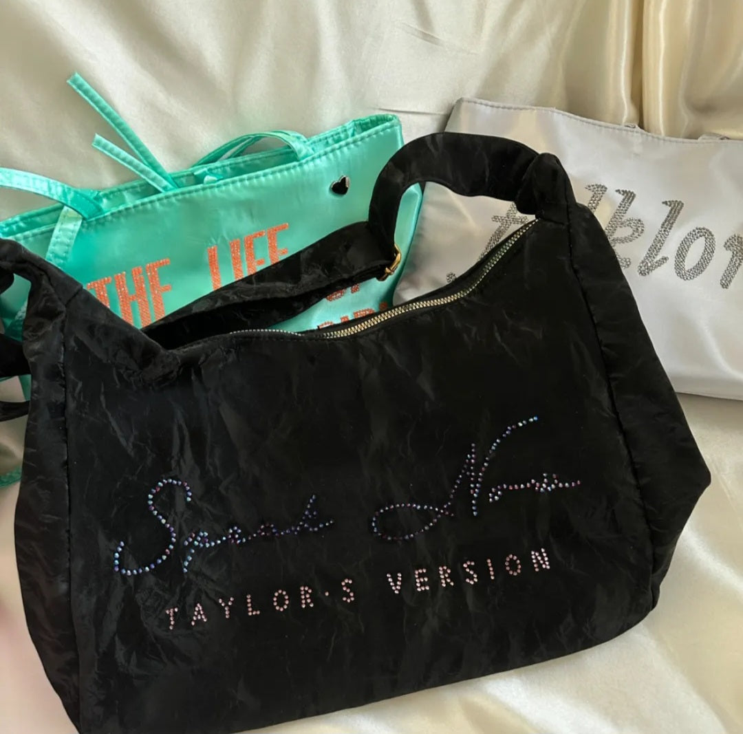 Speak Now Suede Crossbody Ita Bag with Pendants