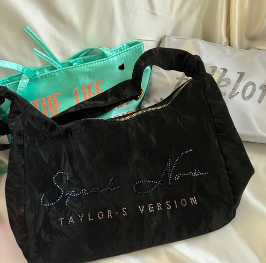 Speak Now Suede Crossbody Ita Bag with Pendants