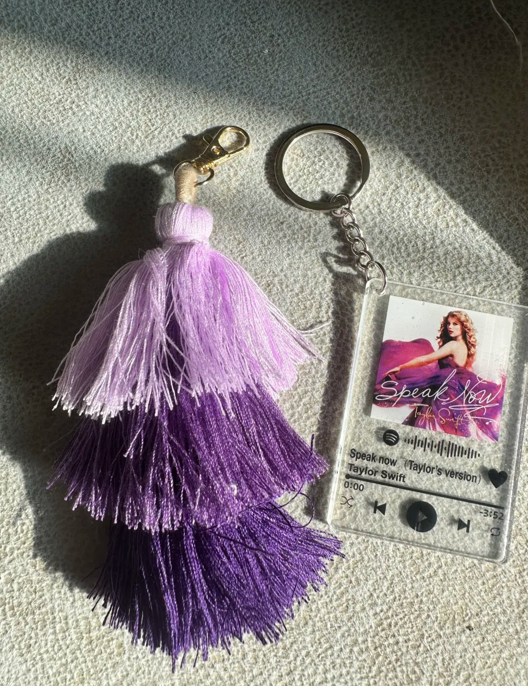 Speak Now Suede Crossbody Ita Bag with Pendants