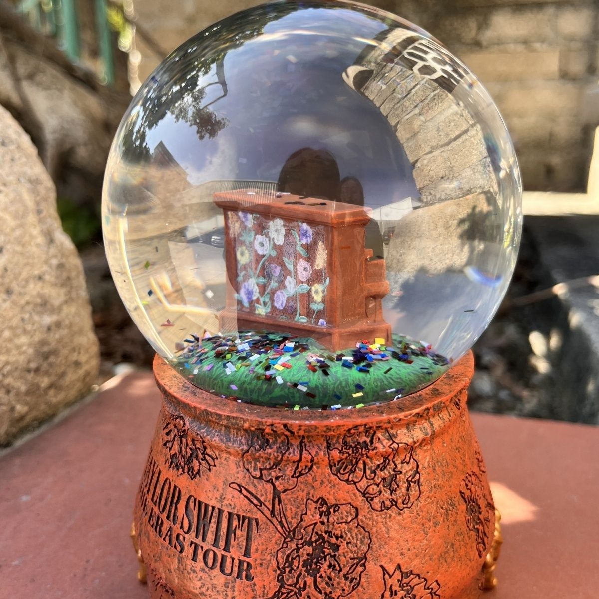The Eras Tour Acoustic Piano Snowglobe