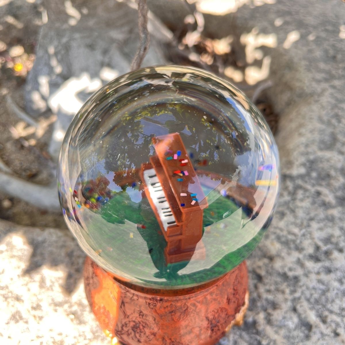 The Eras Tour Acoustic Piano Snowglobe