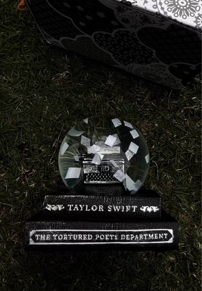 TTPD Typewriter Snowglobe