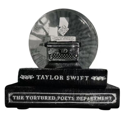 TTPD Typewriter Snowglobe