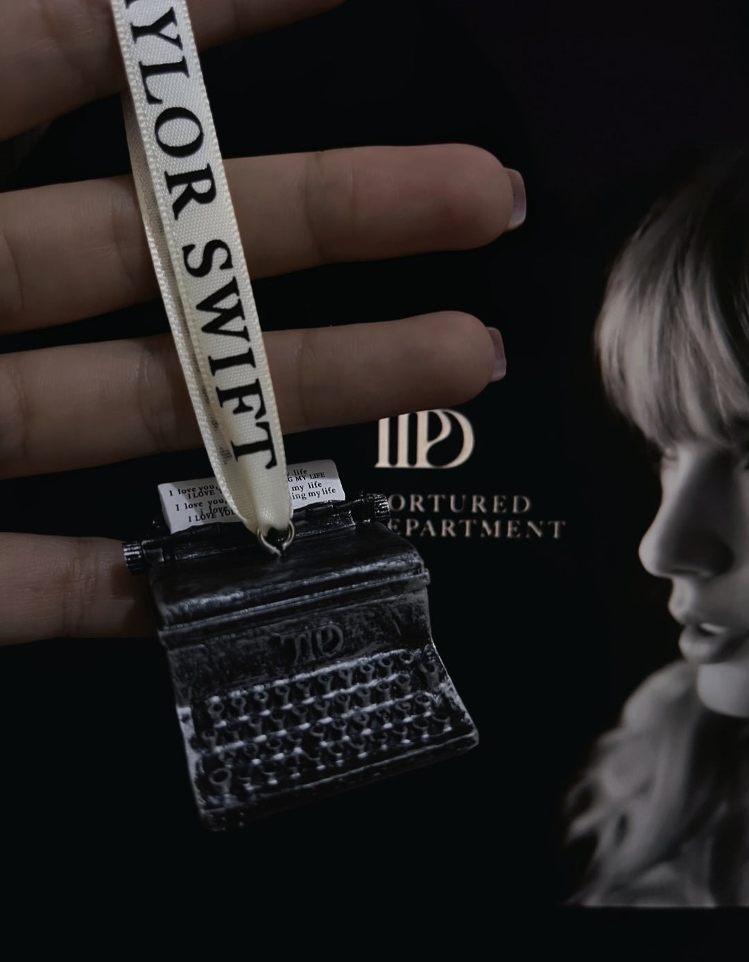 TTPD Typewriter Holiday Ornament