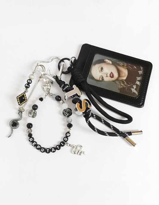 reputation Card Holder Keychain