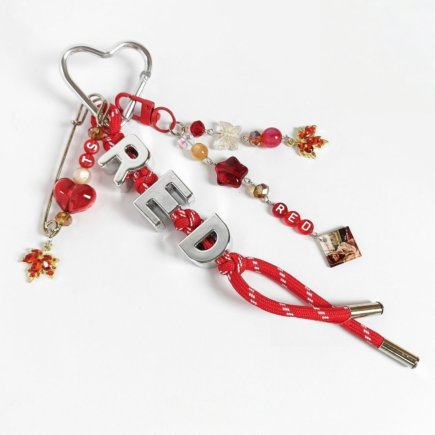 RED Friendship Keychain