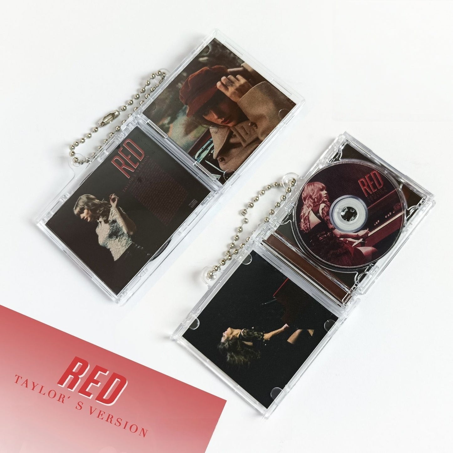 RED Friendship Keychain