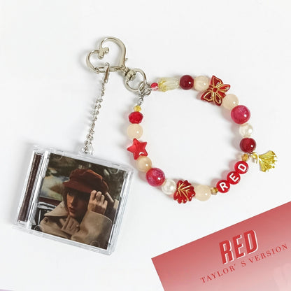 RED Friendship Keychain
