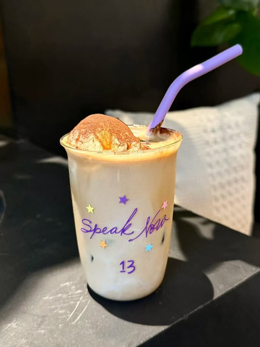 Speak Now Glass With Straw 16oz