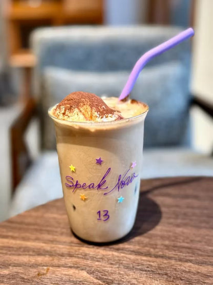 Speak Now Glass With Straw 16oz
