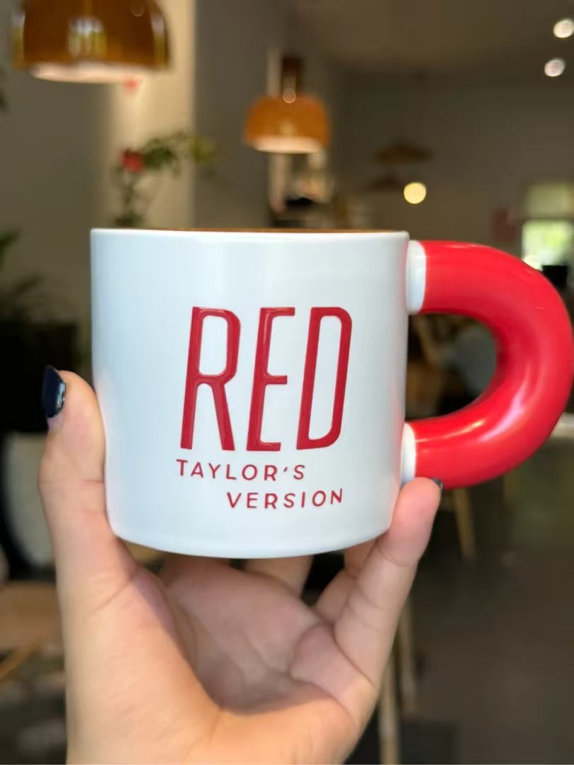 RED Ceramic Mug 12oz